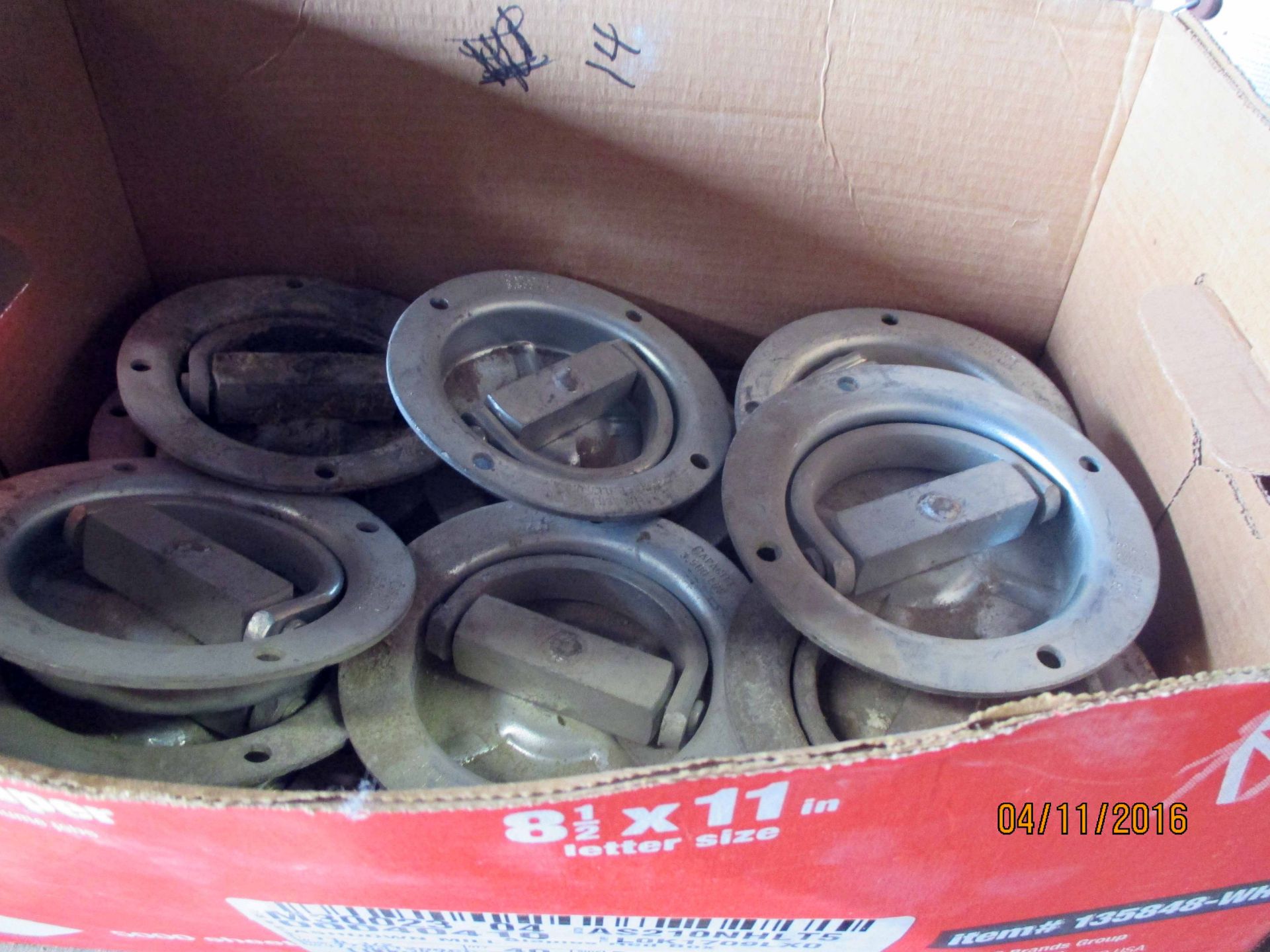 LOT OF CARGO CUT-OUT RINGS (approx. 50) - Image 2 of 4