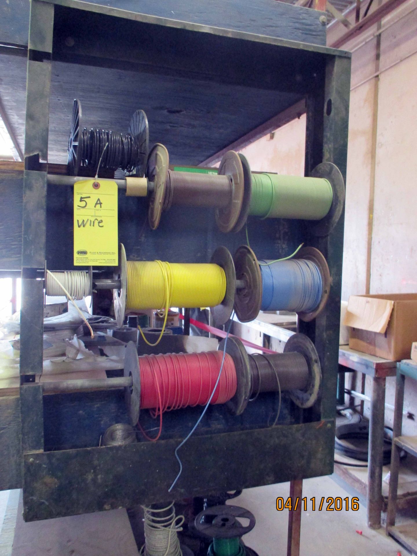 LOT OF ELECTRICAL WIRE (on spools)