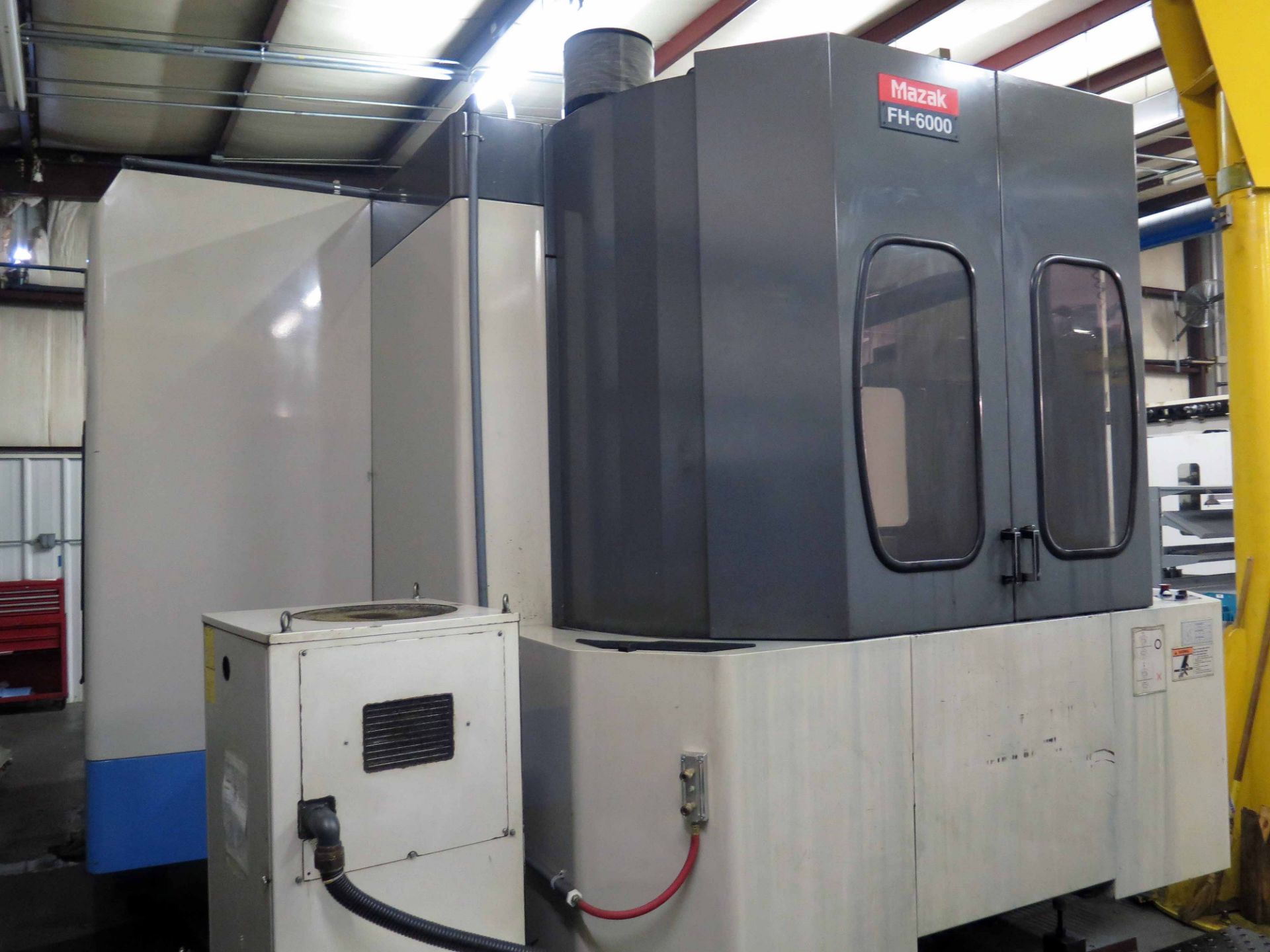 HORIZONTAL MACHINING CENTER, MAZAK MDL. FH-6000, new 2001, Mazatrol 640M Fusion CNC control, 19.7” - Image 8 of 8