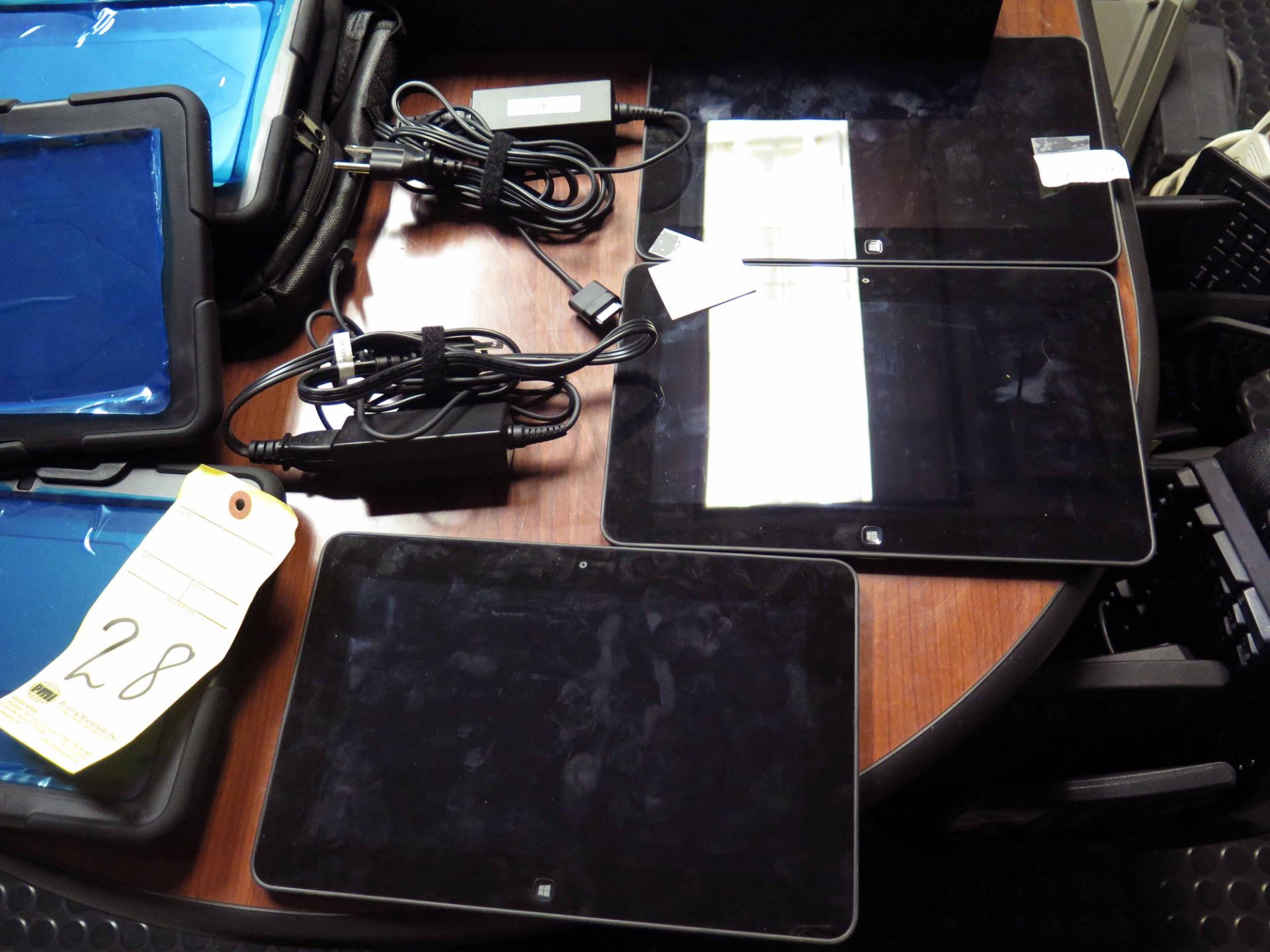 TABLETS, DELL LATITUDE MDL. 10 (3), w/cases & chargers (2)