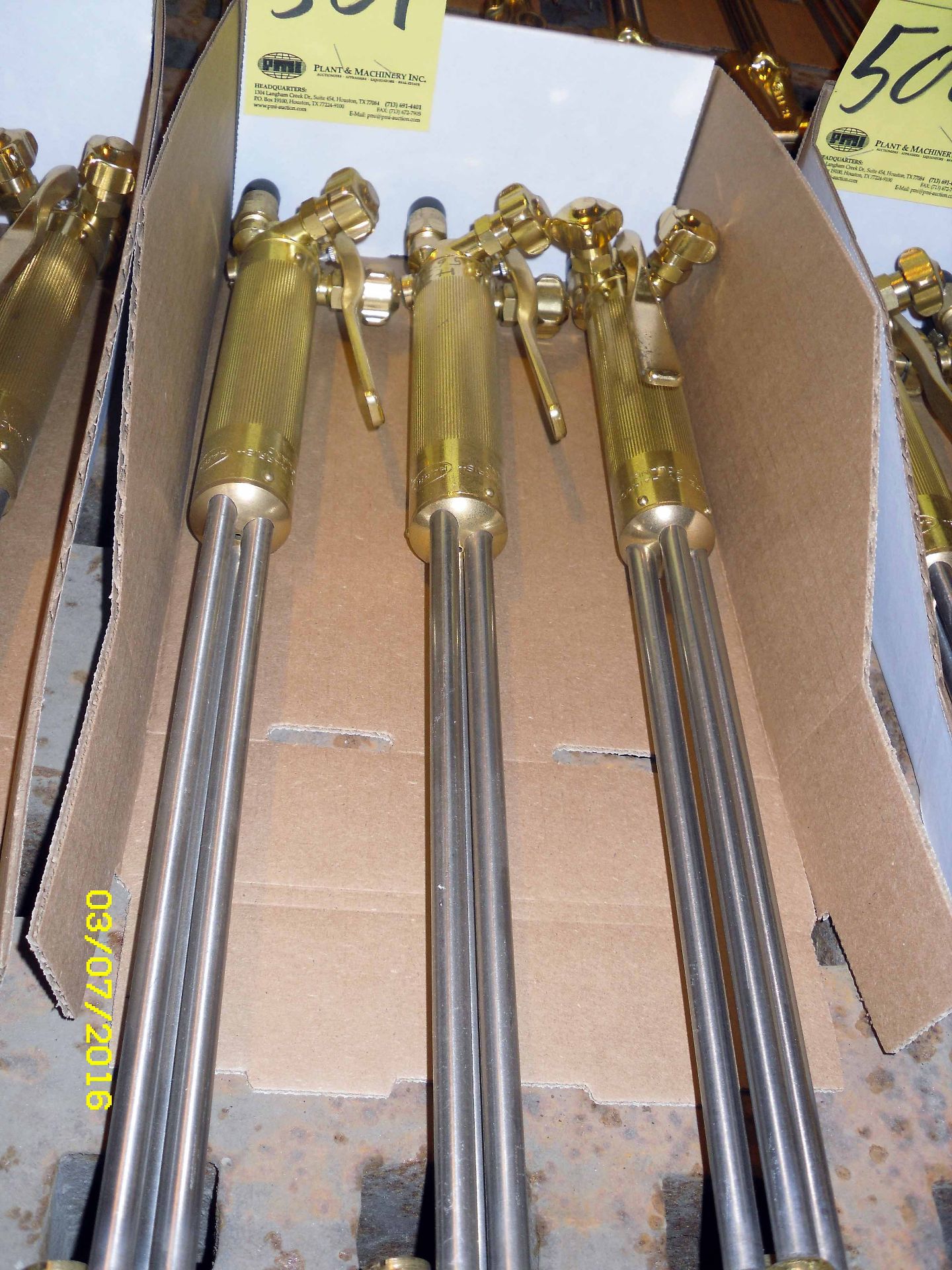 LOT OF CUTTING TORCHES (3), HARRIS (new)