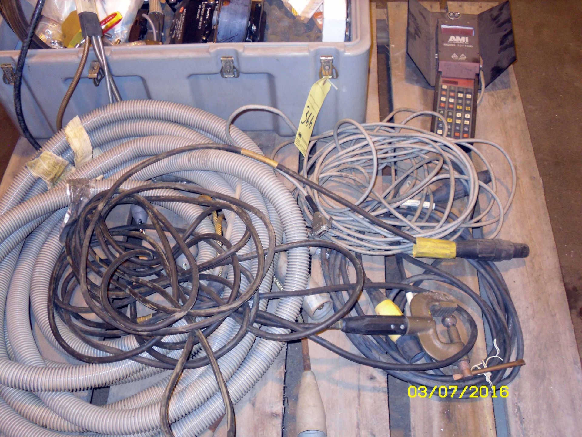 LARGE DIAMETER PIPE WELD HEAD, ARC MACHINES INC. MDL. 15, w/remote pendant, hose, cable & shipping - Image 3 of 3