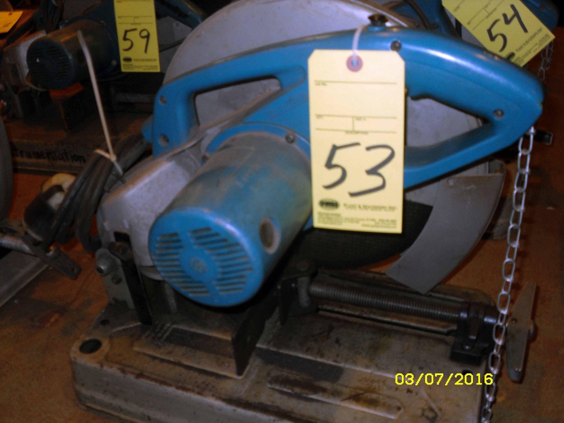 CUT-OFF SAW, MAKITA 14"