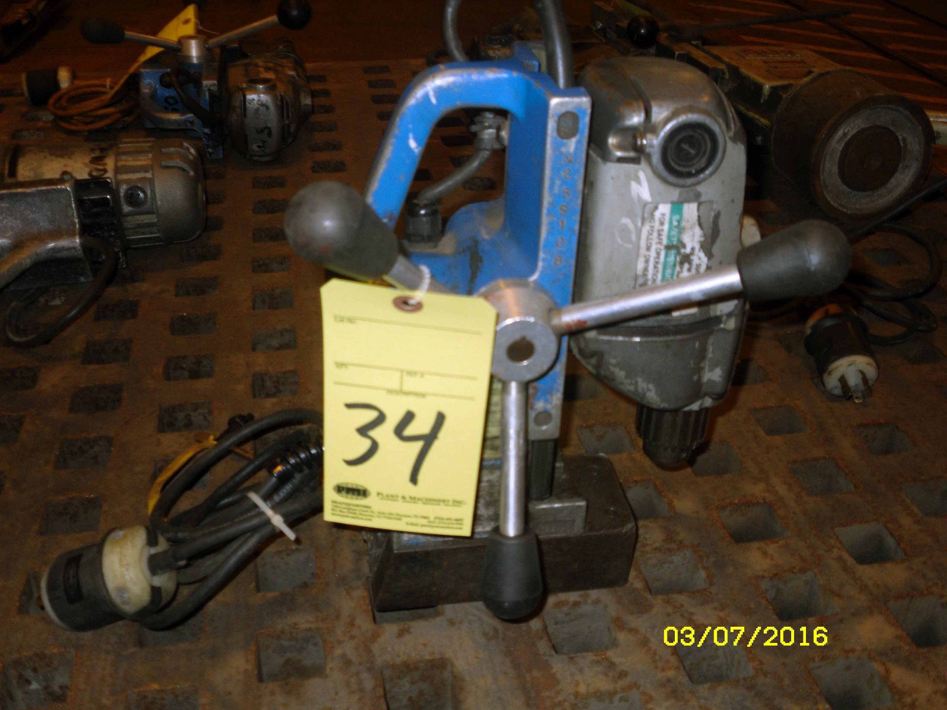 MAGNETIC DRILL, HOUGEN MDL. HMD-904