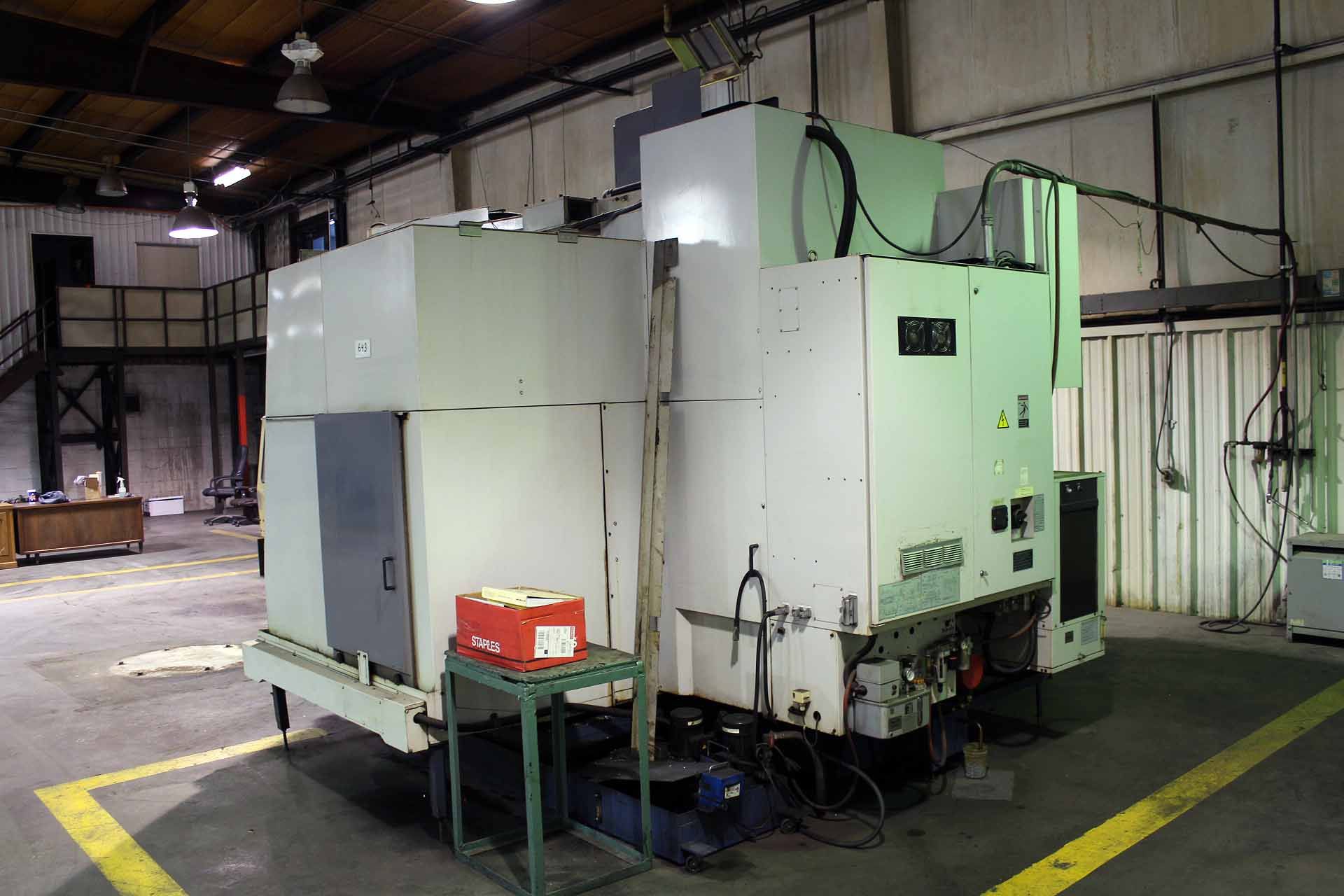 VERTICAL MACHINING CENTER, MORI SEIKI MDL. MV-65B-50, MSC-501 CNC control, 25.6” x 76.9” table, 4, - Image 8 of 8