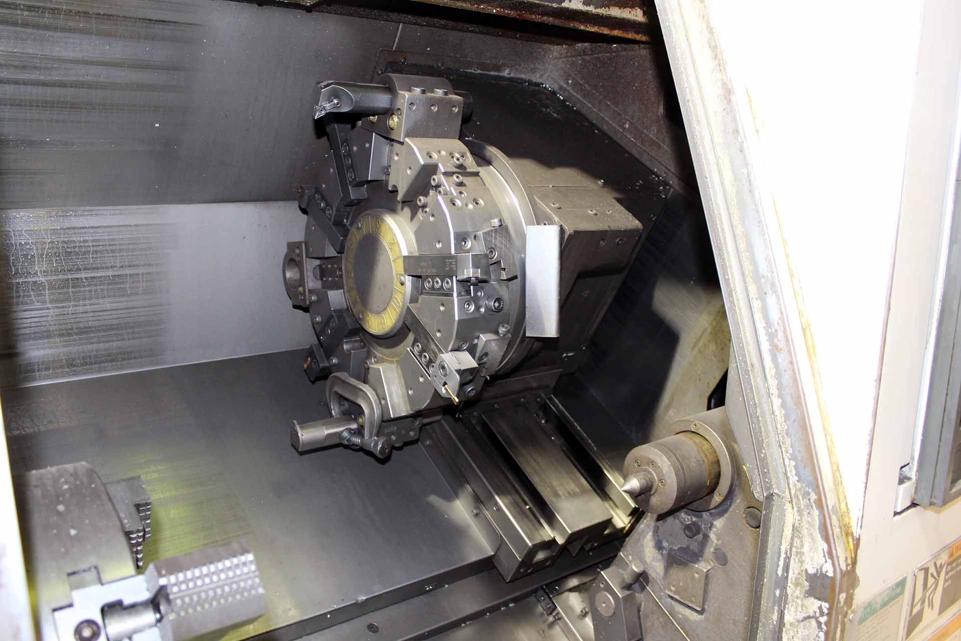 CNC LATHE, MORI SEIKI MDL. SL250B, MSC-500 CNC control, 26.8” swing, 15.35” turning dia., 22.04” - Image 6 of 7