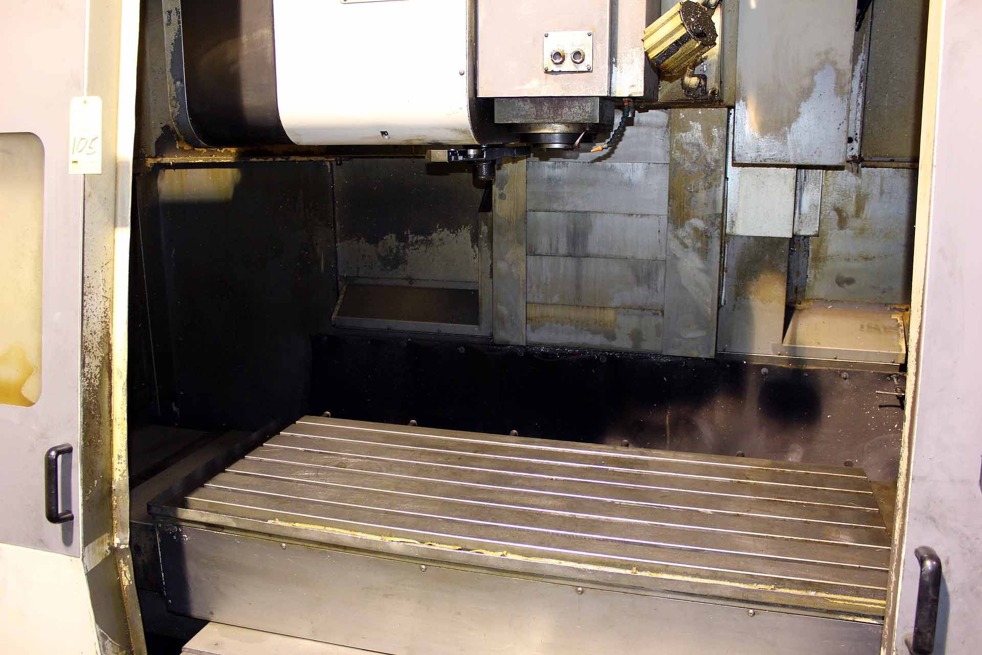 VERTICAL MACHINING CENTER, MORI SEIKI MDL. MV-65B-50, MSC-501 CNC control, 25.6” x 76.9” table, 4, - Image 6 of 8