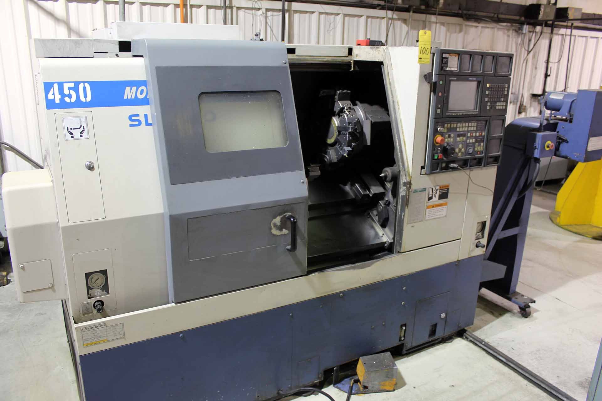 CNC LATHE, MORI SEIKI MDL. SL250B, MSC-500 CNC control, 26.8” swing, 15.35” turning dia., 22.04” - Image 4 of 7