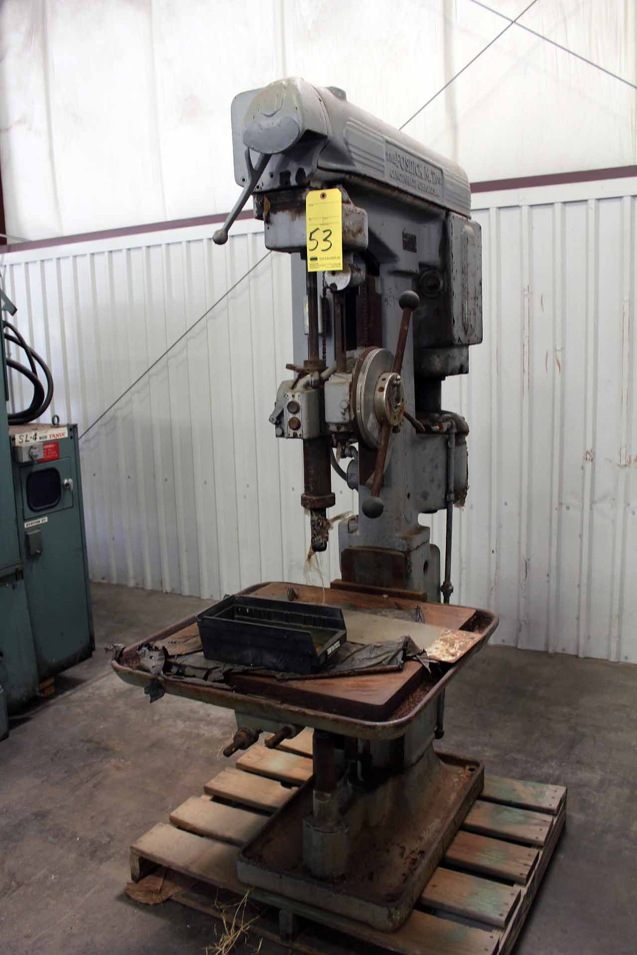 BOX COLUMN DRILL, FOSDICK, S/N 17293