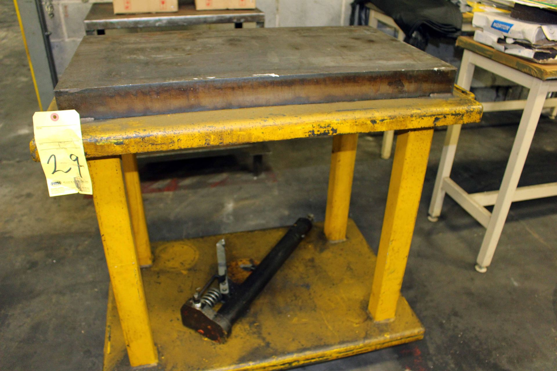 SHOP TABLE, 3'x 2' H.D.