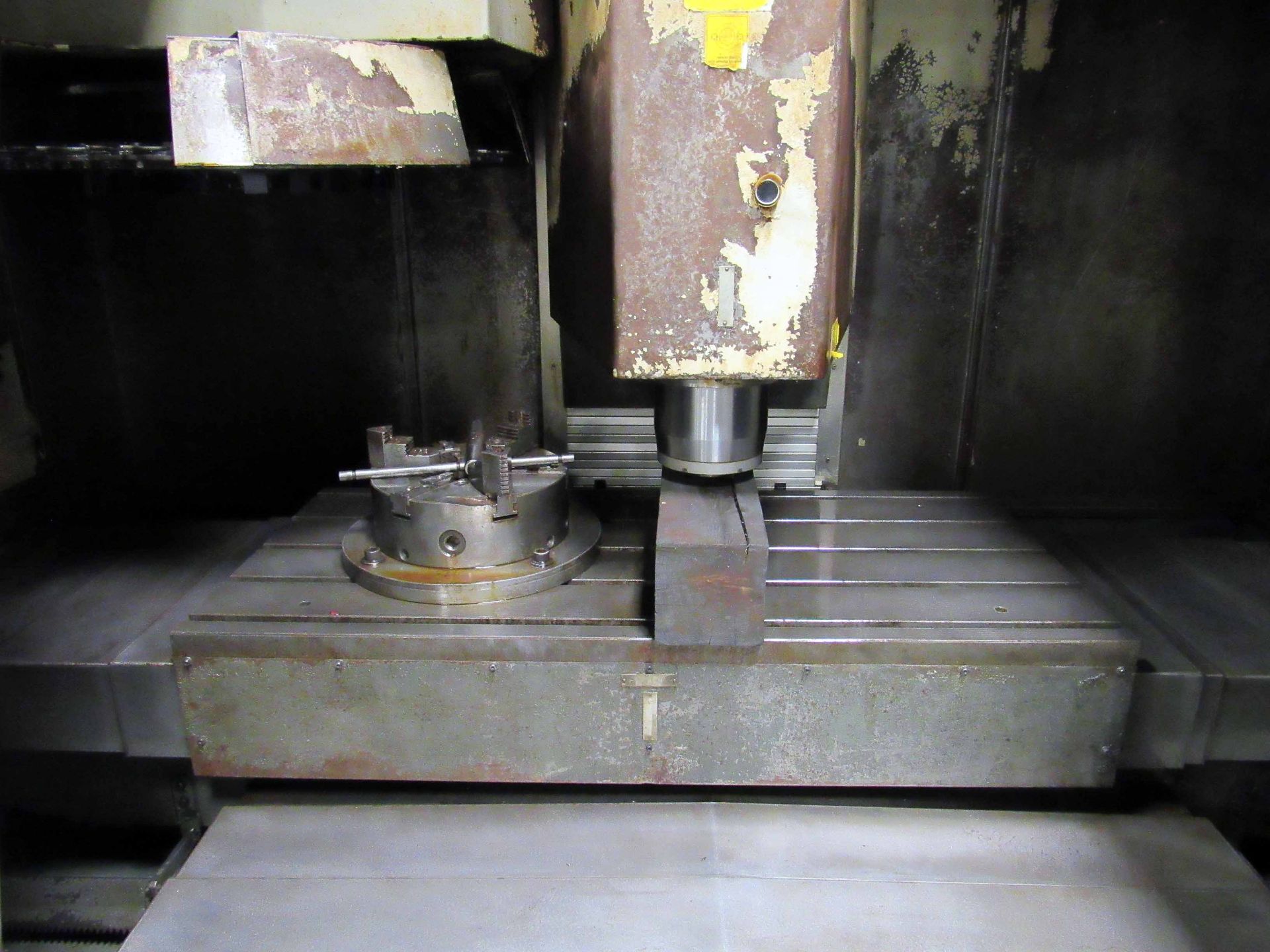 CNC VERTICAL MACHINING CENTER, TREE MDL. 1060/24, Acramatic 2100 CNC control, 50" x 23" table, 4" - Image 5 of 8