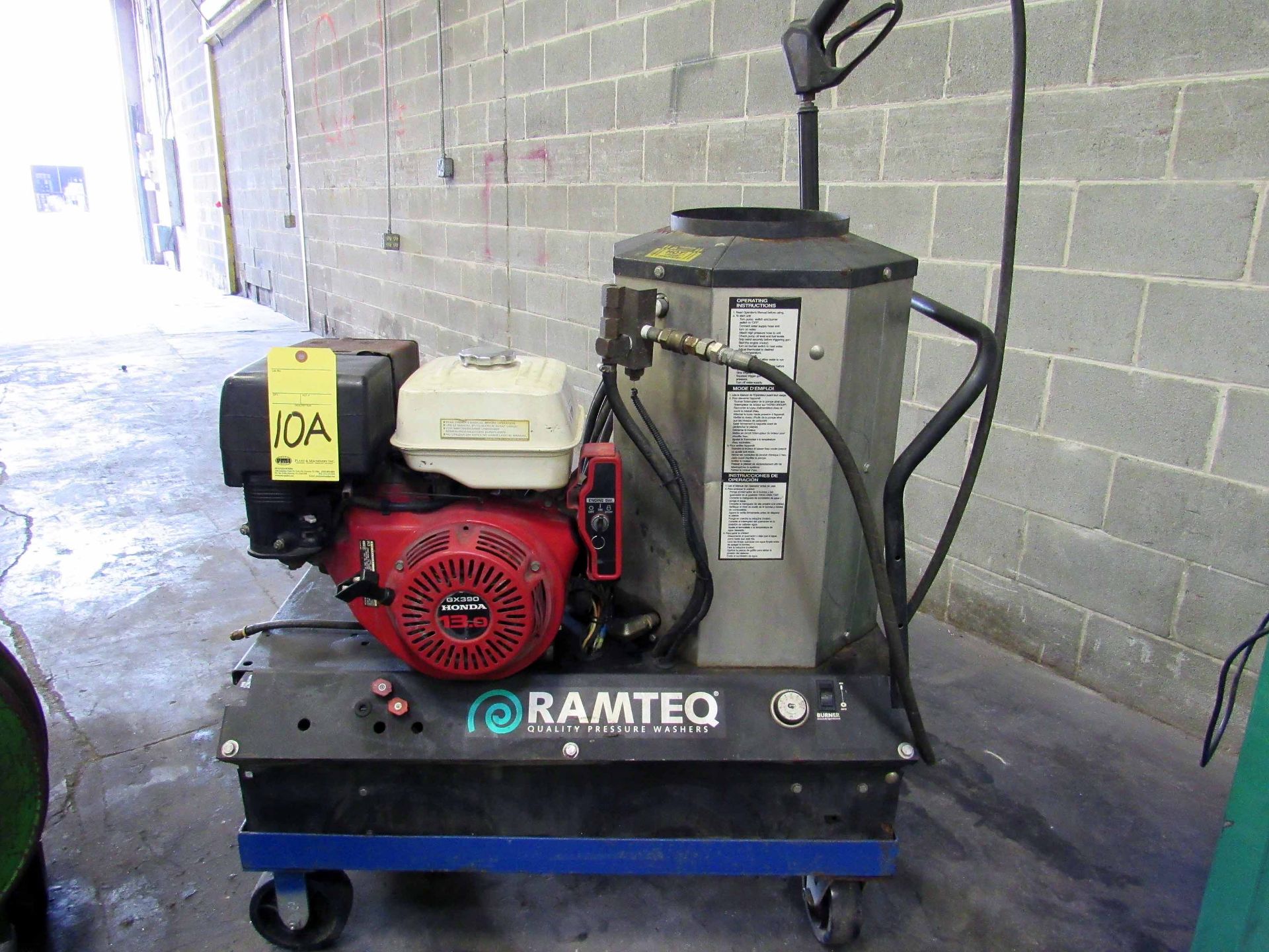 PRESSURE WASHER, RAMTEQ