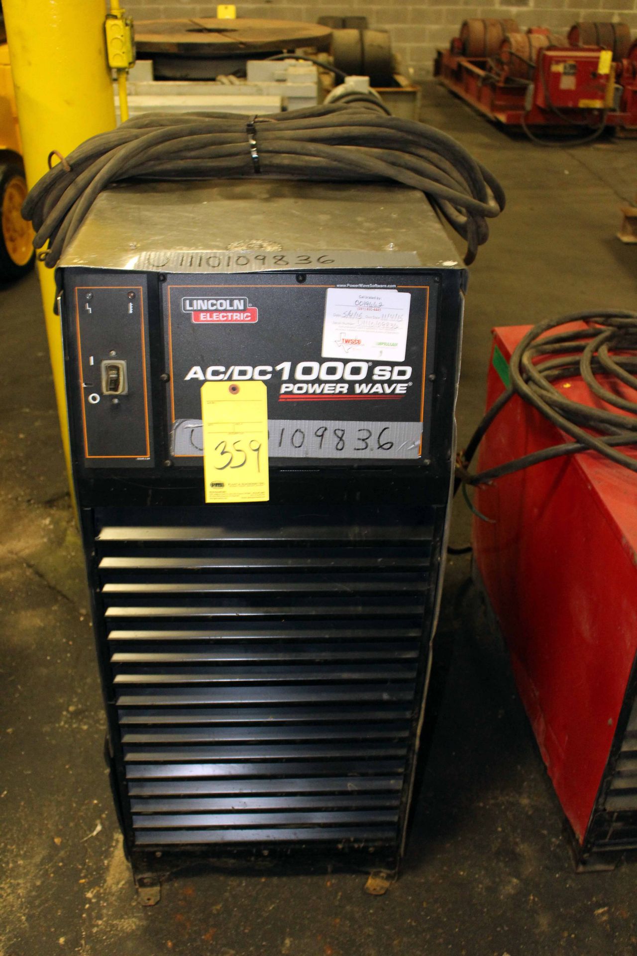 WELDING MACHINE, LINCOLN MDL. AC/DC-1000 SD, new 2011, 1000 amps., 44 v. @100% duty cycle, S/N