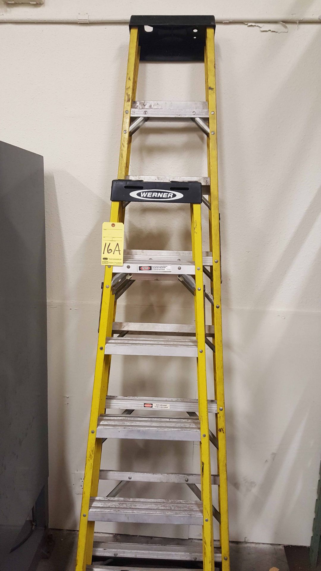 LOT OF A-FRAME LADDERS