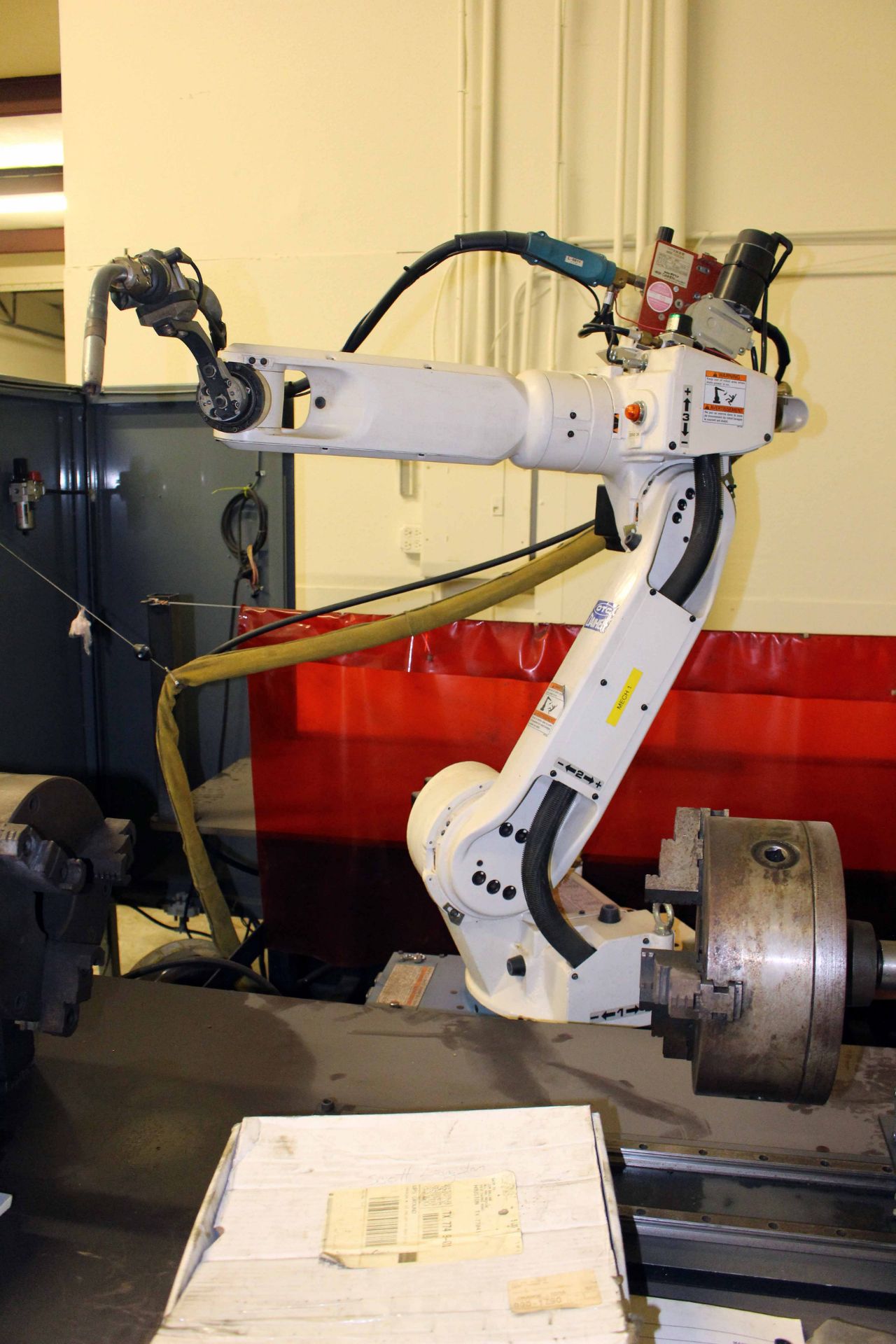 CNC WELDING CELL, CAPITOL ROBOTICS SERIES FUSION ARC MDL. 180, new 2007, system includes: Daihen OTC - Image 2 of 5