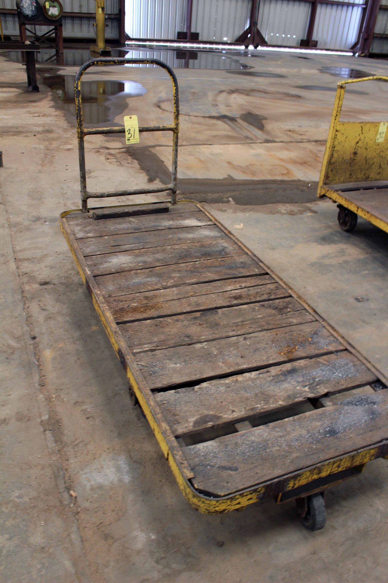 MATERIAL TRANSPORT CART, 3' x 6', H.D.