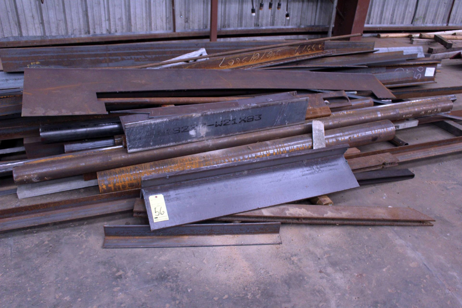 LOT OF STRUCTURAL STEEL