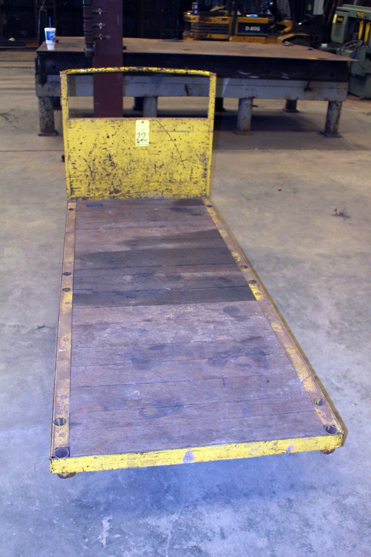 MATERIAL TRANSPORT CART, 3' x 6', H.D.