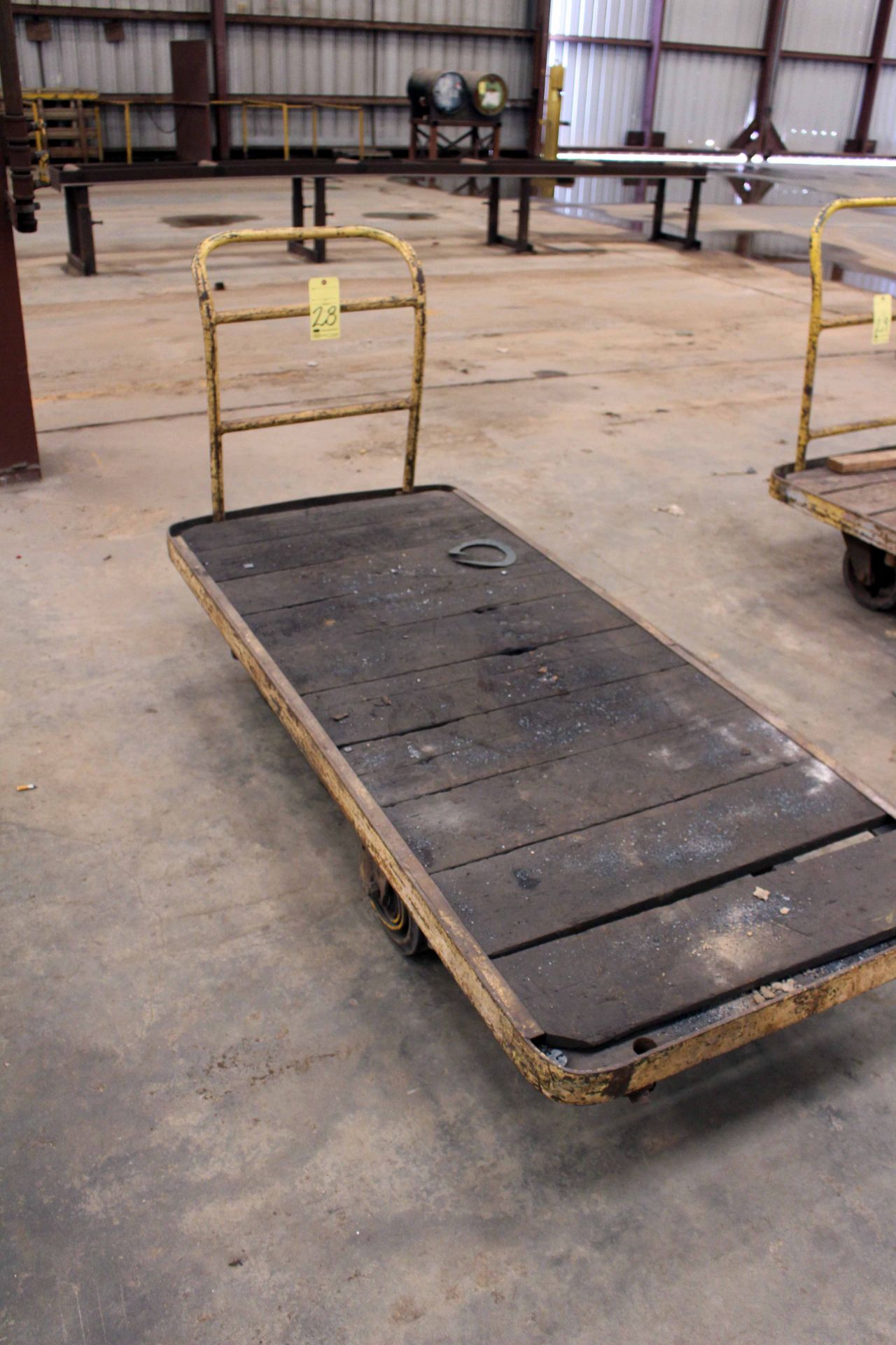 MATERIAL TRANSPORT CART, 3' x 6', H.D.