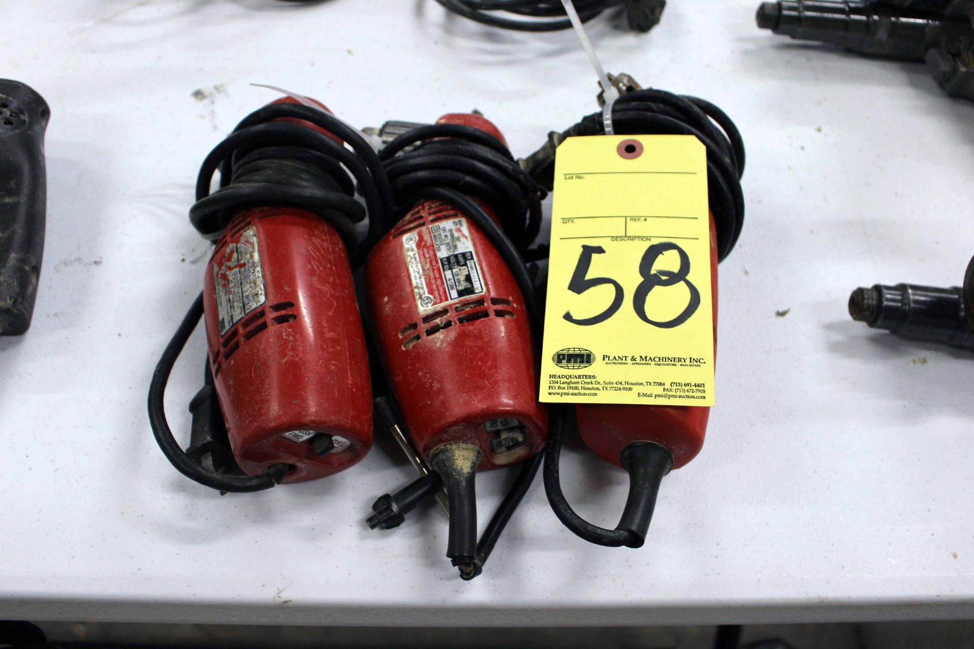 LOT OF ELECTRIC DRILLS (3)