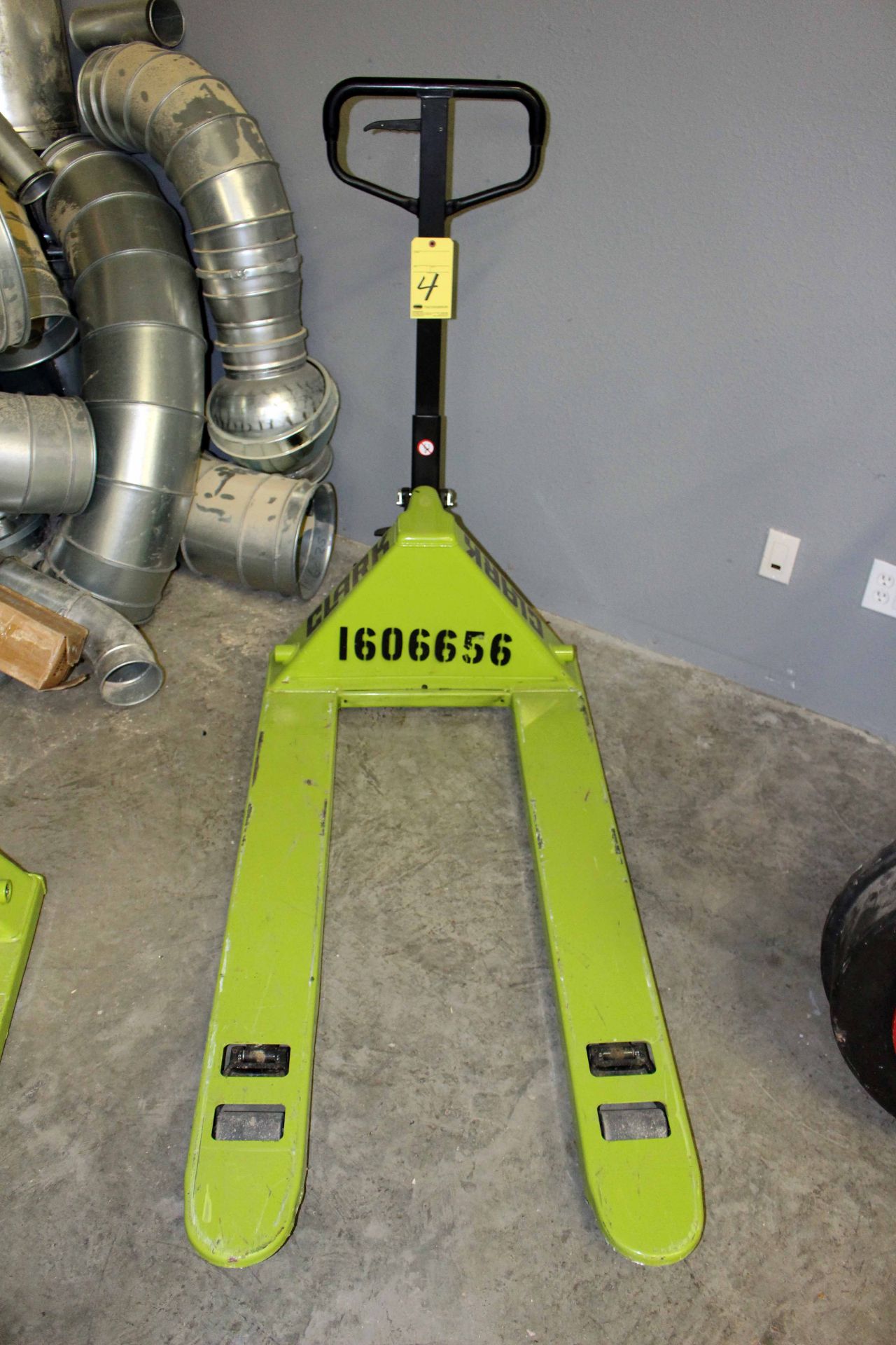 PALLET JACK, CLARK 5,000 LB. CAP.