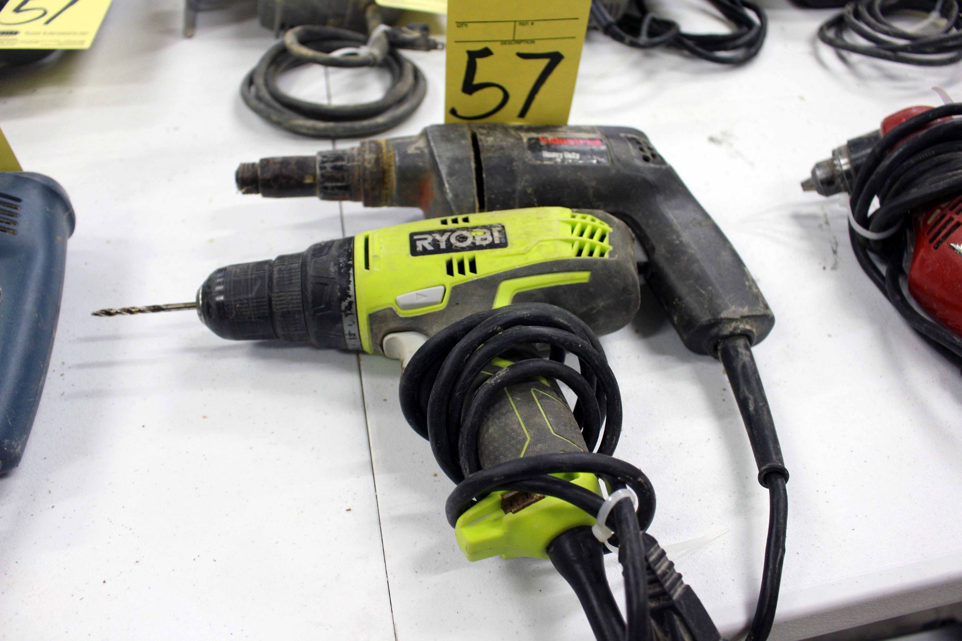 LOT OF ELECTRIC DRILLS (2)