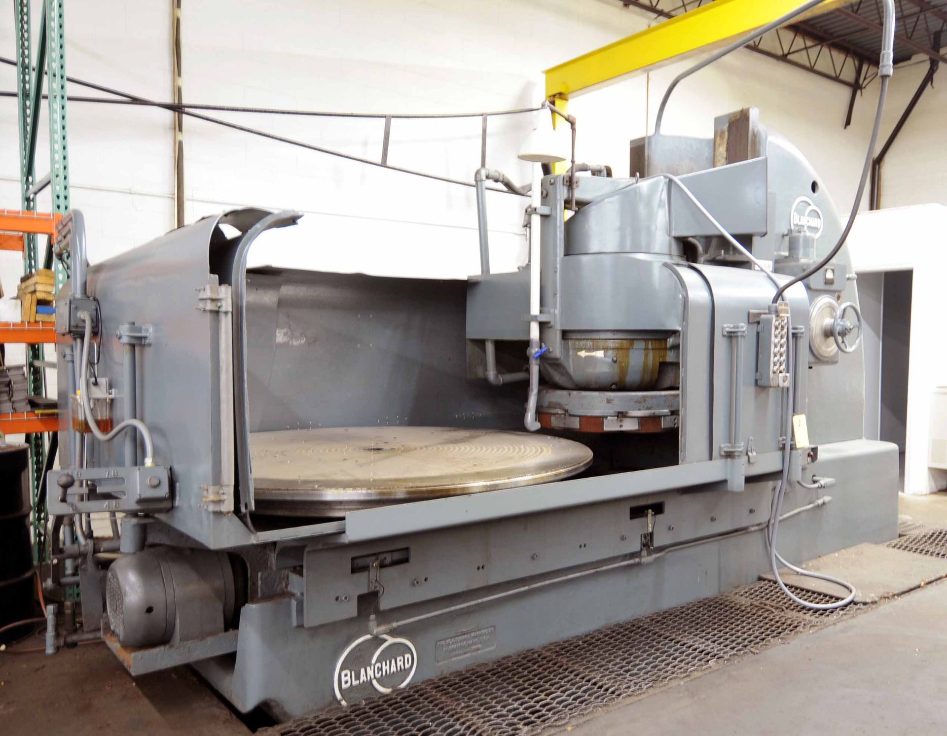 VERTICAL ROTARY SURFACE GRINDER, BLANCHARD MDL. 4284, 84" max. chuck dia., 88" max. swing, 42"