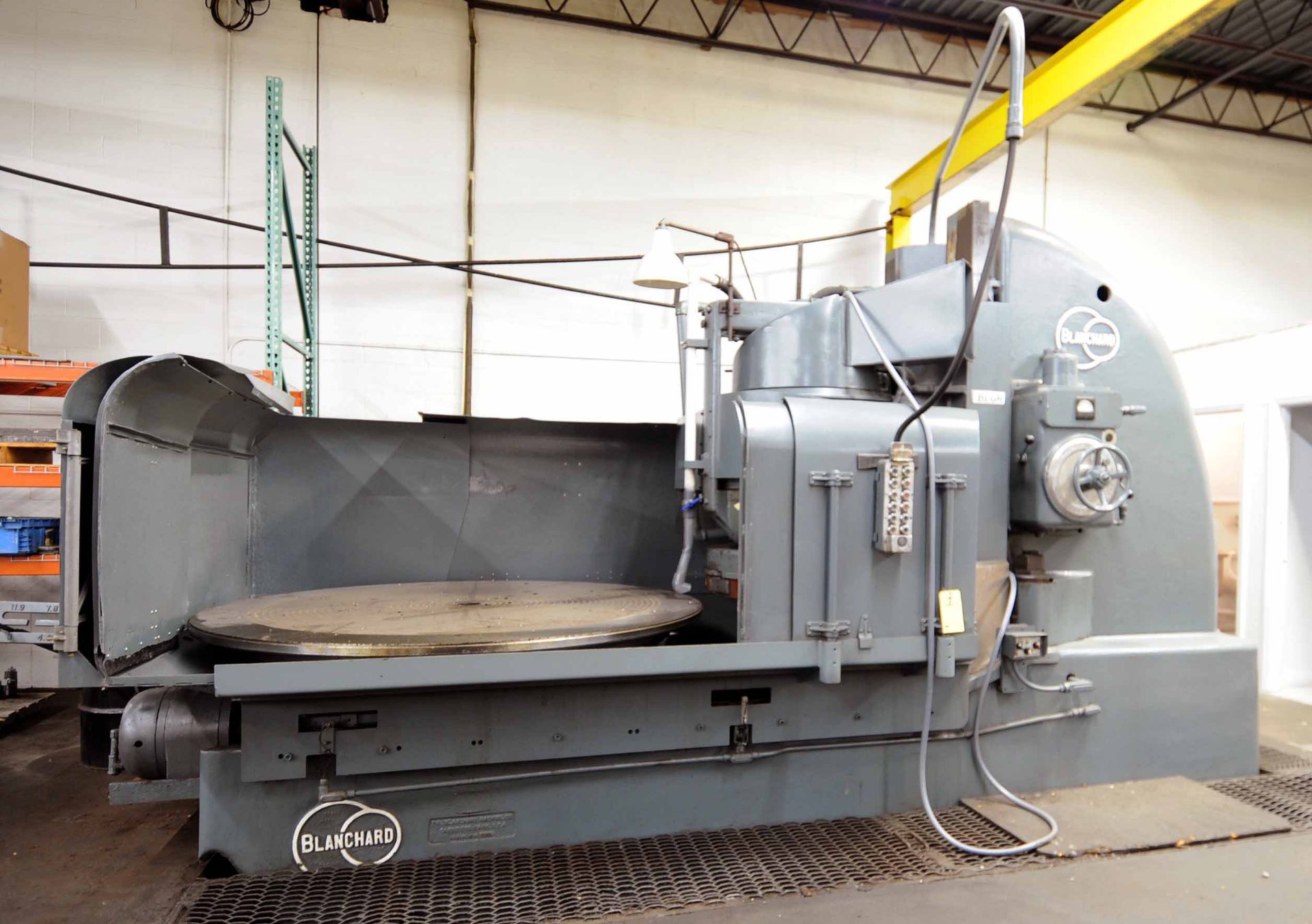 VERTICAL ROTARY SURFACE GRINDER, BLANCHARD MDL. 4284, 84" max. chuck dia., 88" max. swing, 42" - Image 5 of 5