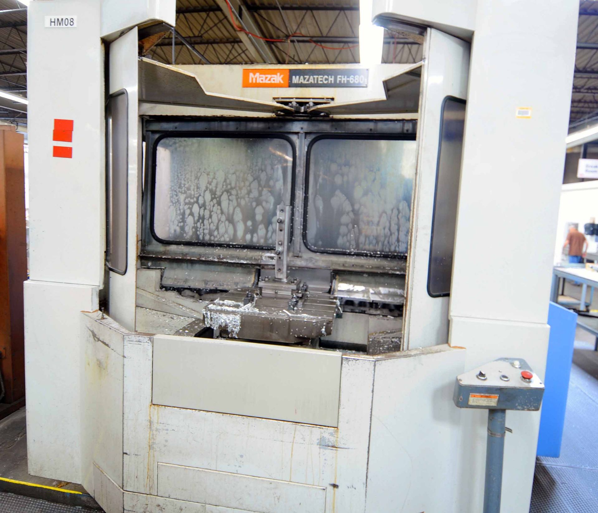 CNC HORIZONTAL MACHINING CENTER, MAZAK MDL. FH680X, new 1996, Mazatrol M Plus CNC control, 24.7" sq. - Image 7 of 7