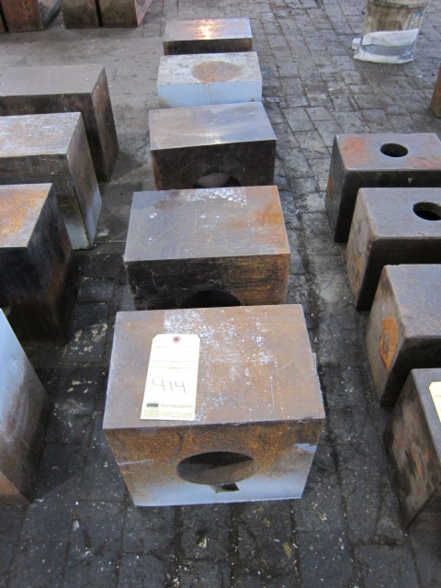 LOT OF SET-UP BLOCKS (5), 13" x 9" x 13"