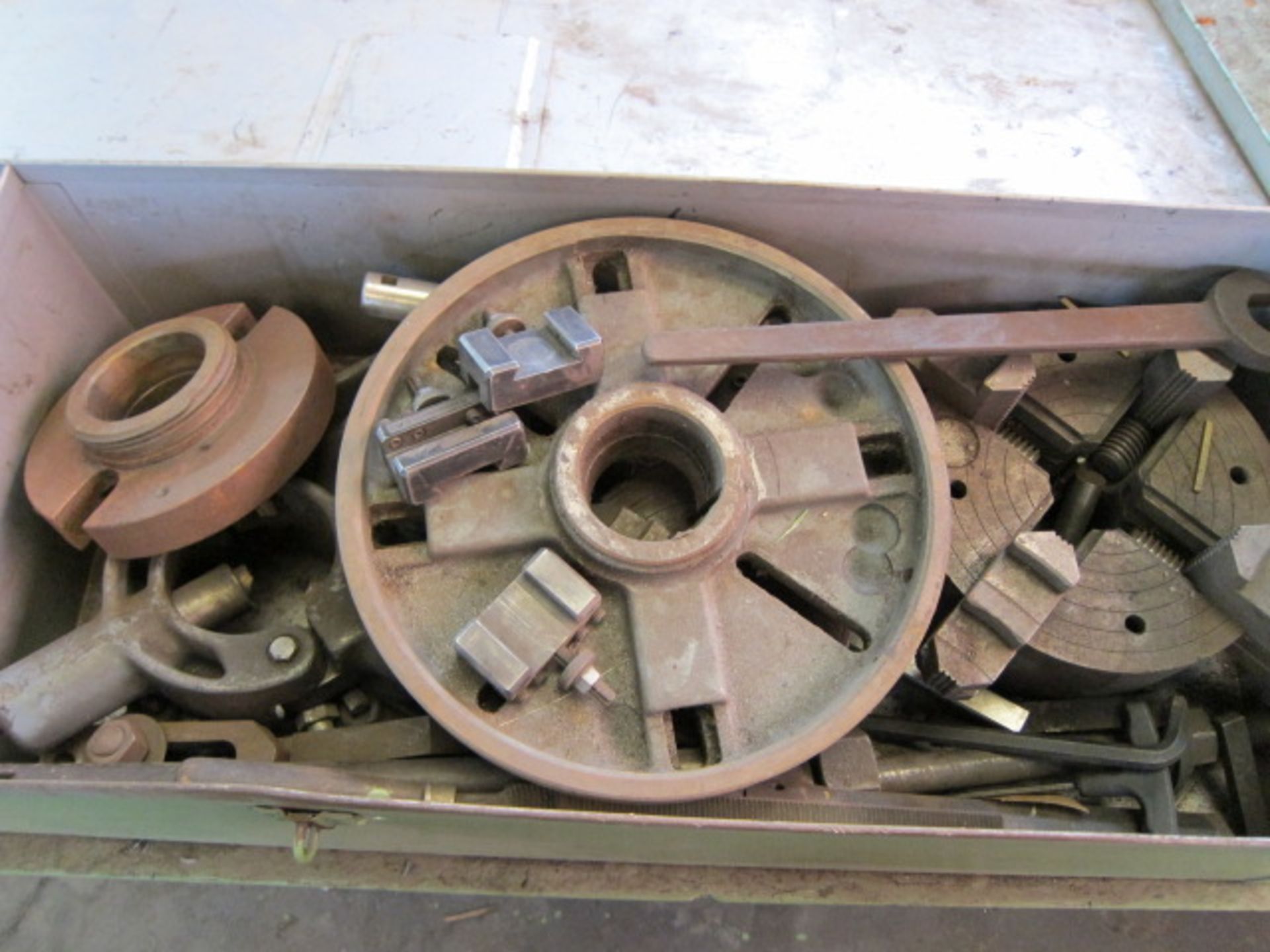 ENGINE LATHE, LEBLOND REGAL 15" X 30", spds: 45-1800 RPM, taper attach., 8" dia. 3-jaw chuck, 12" - Image 6 of 6