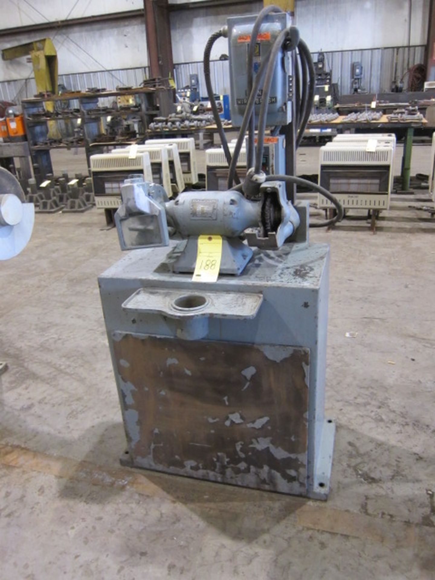 DOUBLE END GRINDER, BALDOR 6", 1/2 HP