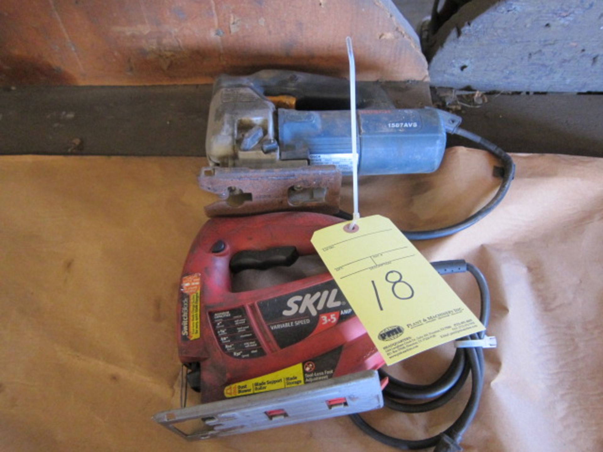 LOT OF JIG SAWS, assorted