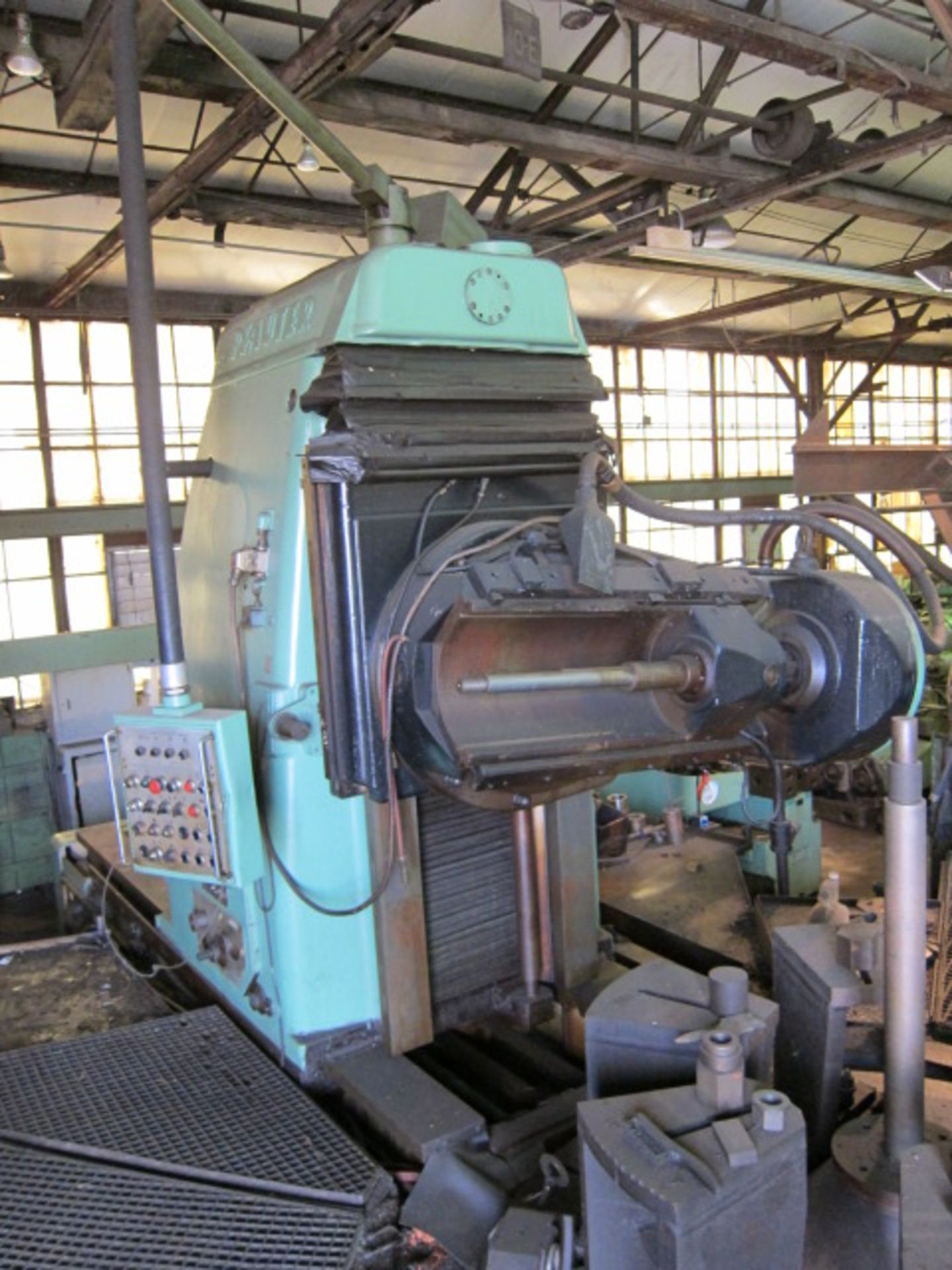 GEAR HOBBER, PFAUTER MDL. 3000-5000, new 1971, 120” to 200”, 1.27-DP max. cap., 9.8” max. face - Image 5 of 9