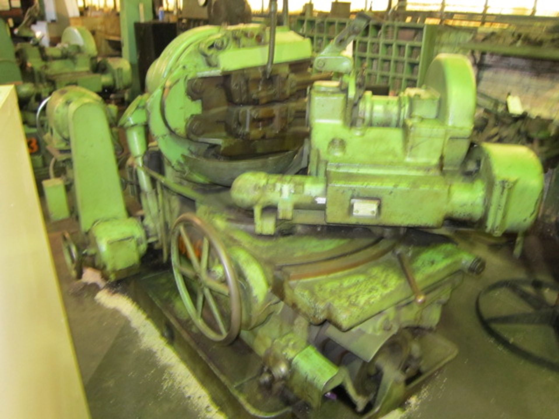 GEAR GENERATOR, GLEASON 24” MDL. 12, 3” max. face width, motor w/electrical controls, S/N N.A. (Sold