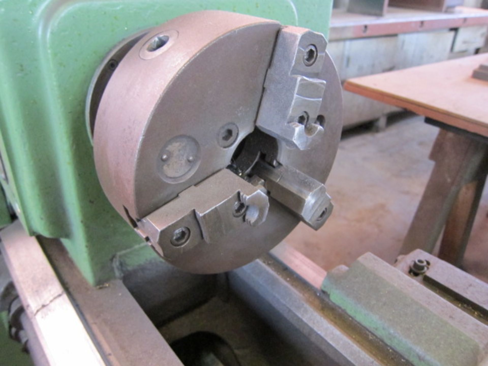 ENGINE LATHE, LEBLOND REGAL 15" X 30", spds: 45-1800 RPM, taper attach., 8" dia. 3-jaw chuck, 12" - Image 3 of 6