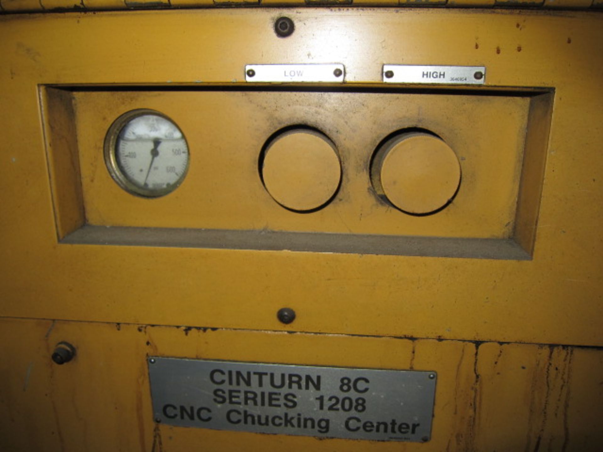 CINTURN CHUCKING CENTER, CINCINNATI MILACROM MDL AT 8, S/N 5320C0/8-83-001 - Image 4 of 6