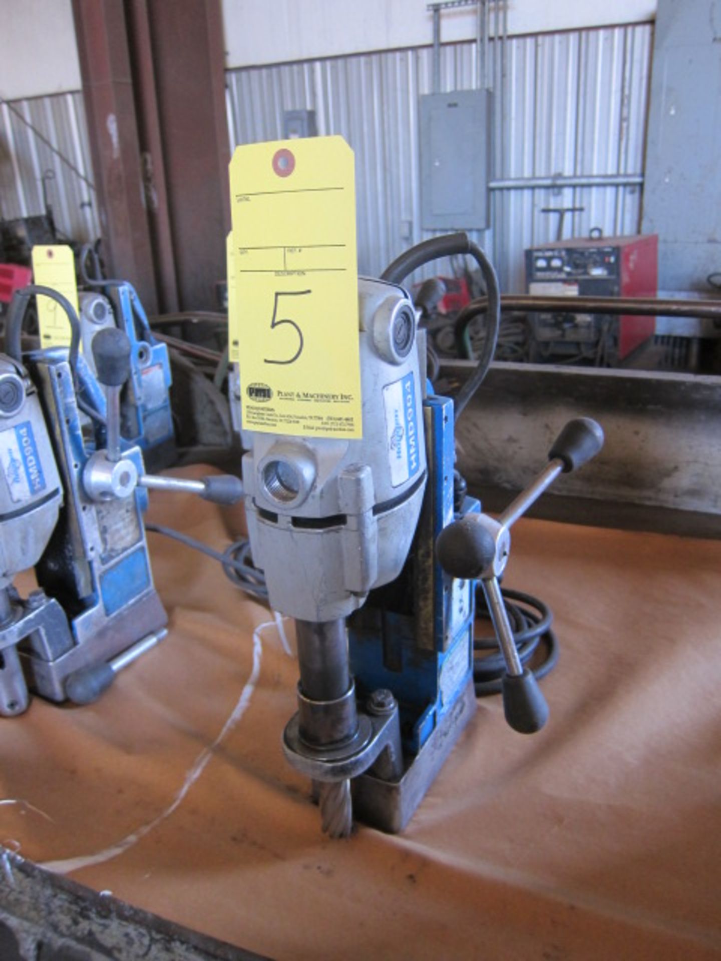 ELECTROMAGNETIC DRILL PRESS, HOUGEN MDL. HMD904