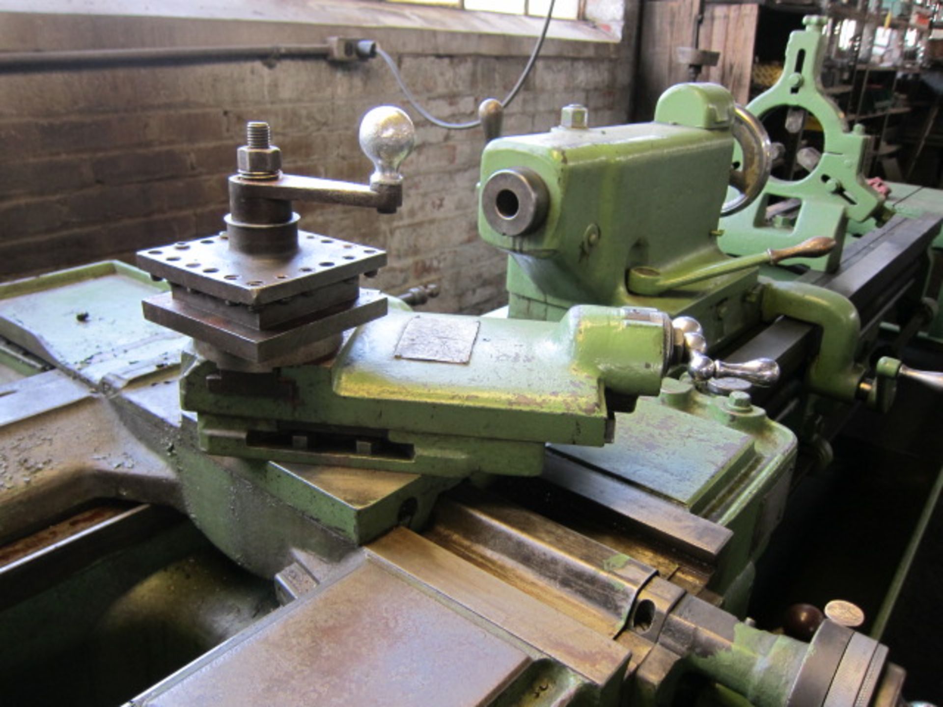 ENGINE LATHE, LODGE & SHIPLEY 16" X 84" MDL. X, 18" actual sw. over bed, taper attach., - Image 4 of 6