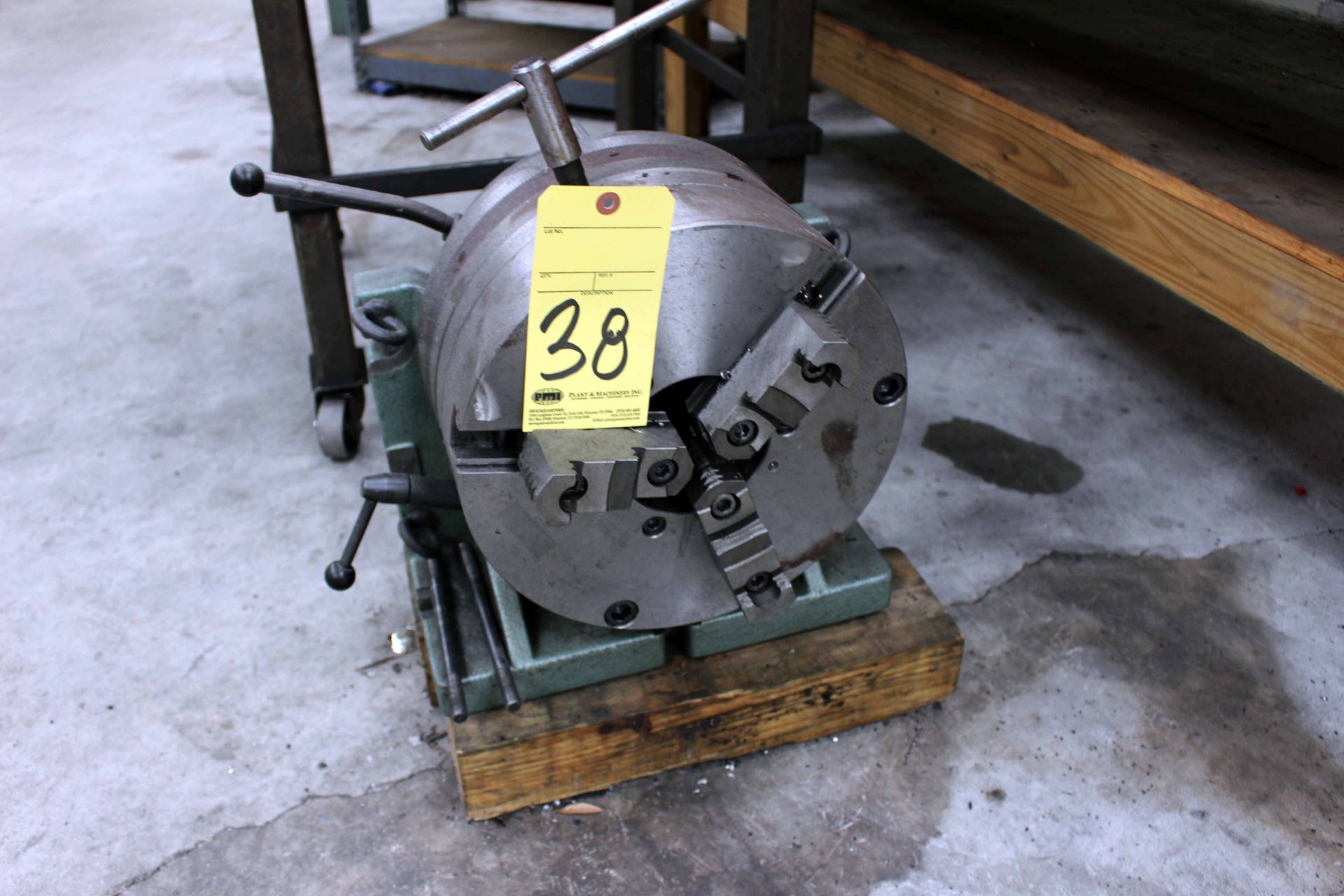 ROTARY INDEXER, 12", w/3-jaw chuck (Location A - Cypress, TX)