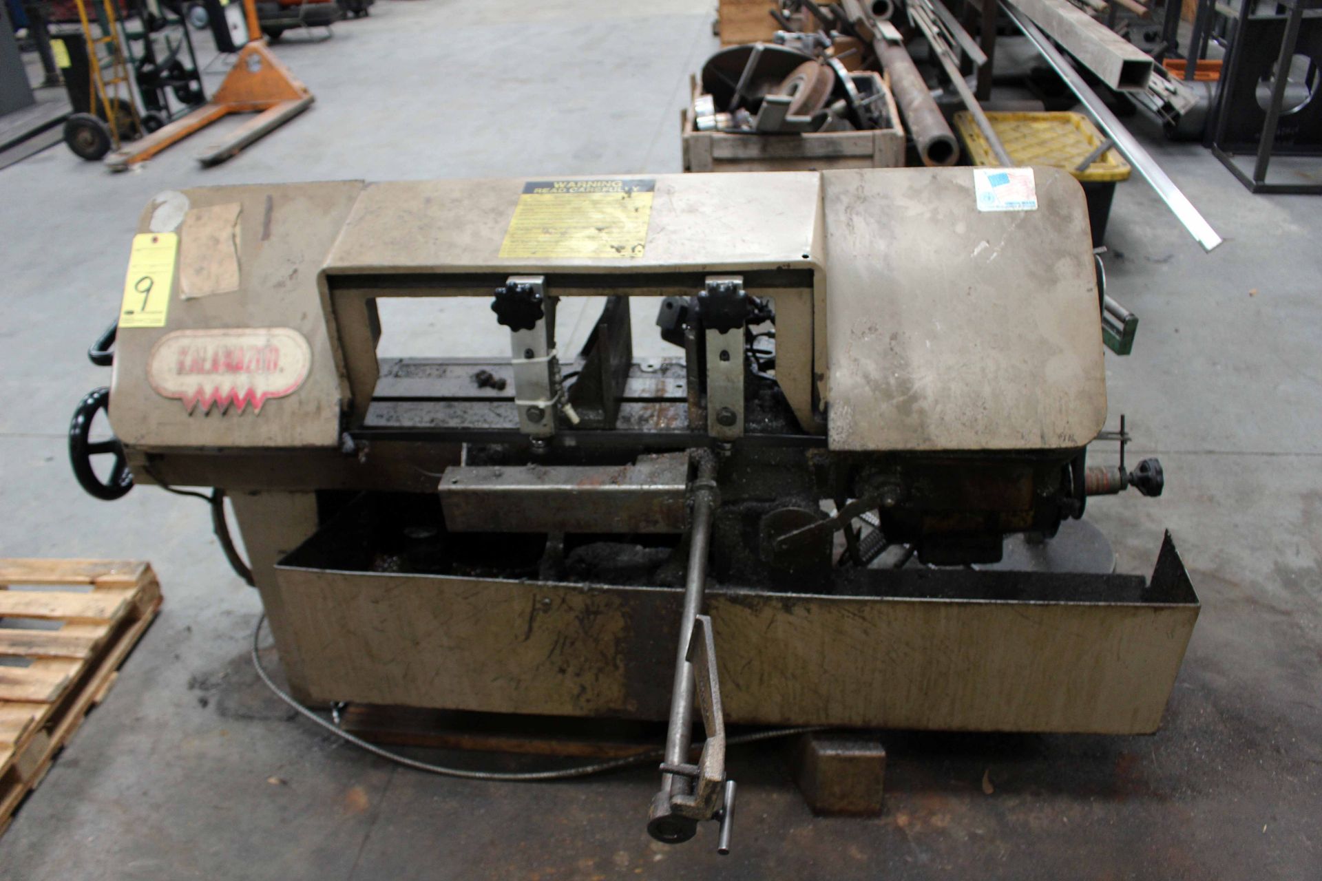 HORIZONTAL BANDSAW, KALAMAZOO, manual (Location A - Cypress, TX)