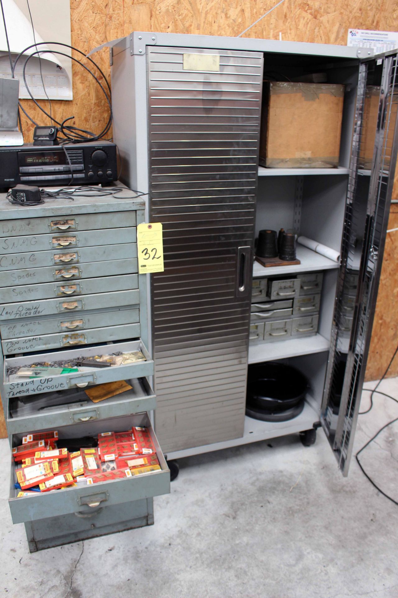 LOT OF CABINETS, w/carbide inserts (Location A - Cypress, TX)