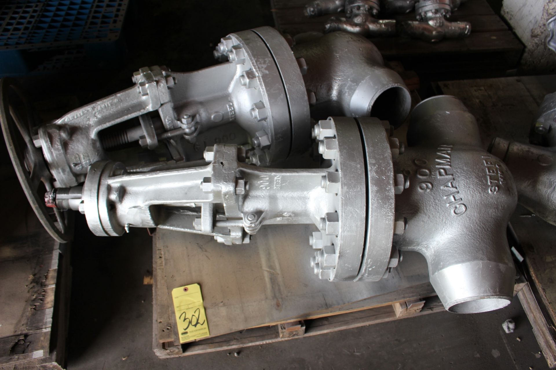 6", 900 LB. B/W B/B OSTY GATE VALVES, CHAPMAN