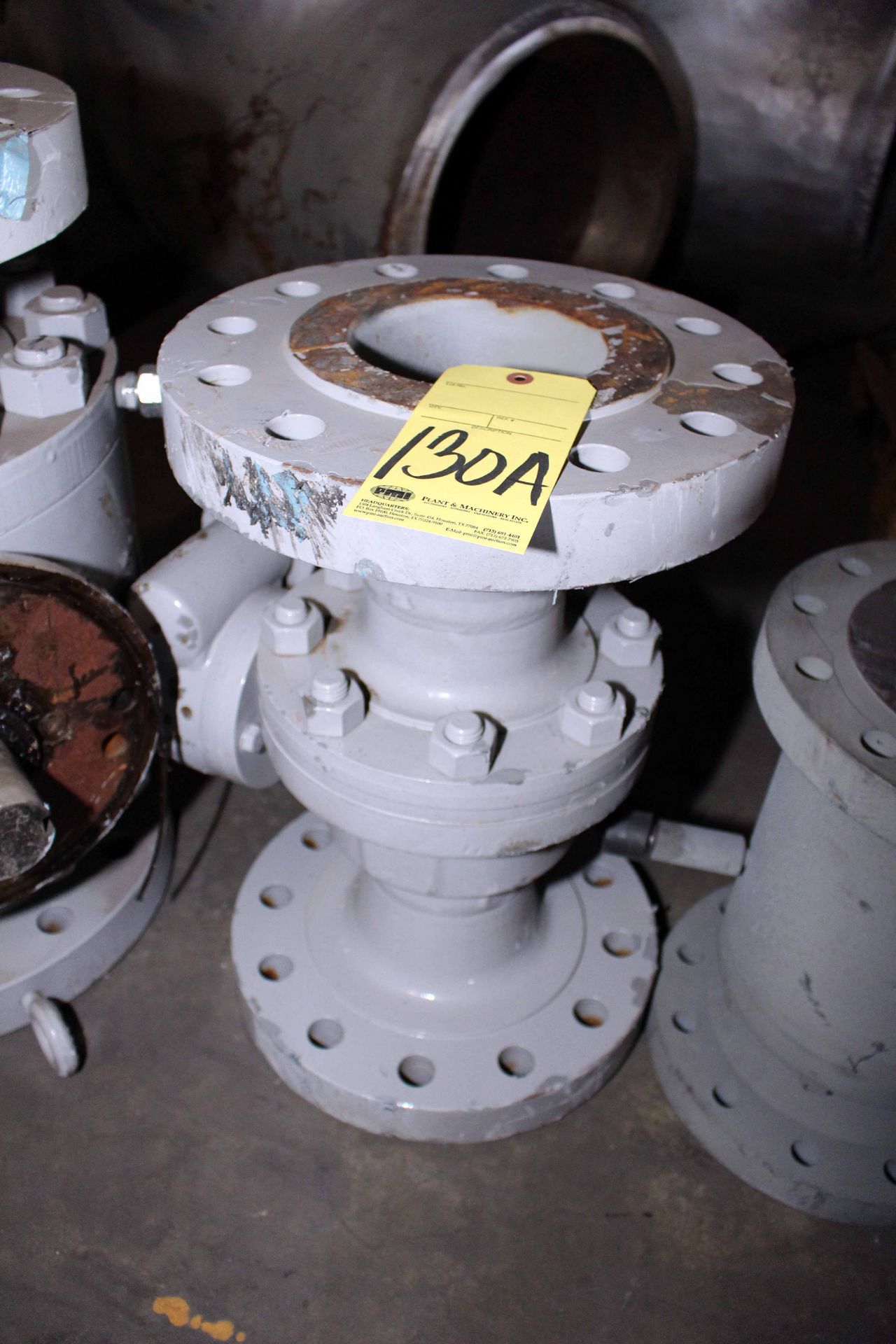 6", 600 LB. REG. PORT (2 PC.) F/E BALL VALVE GEAR OP., SAWGAZ