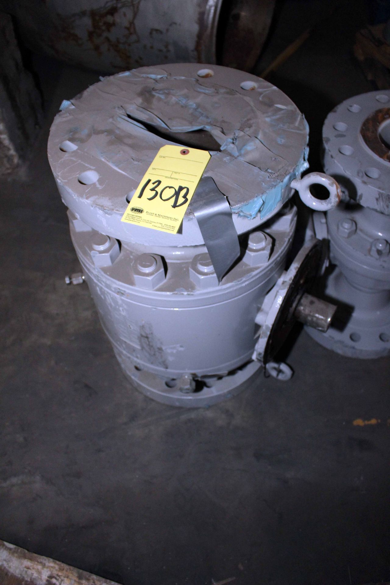 8", 600 LB. F/E FULL PORT (3 PC.) BALL VALVE BARE STEM, BALON