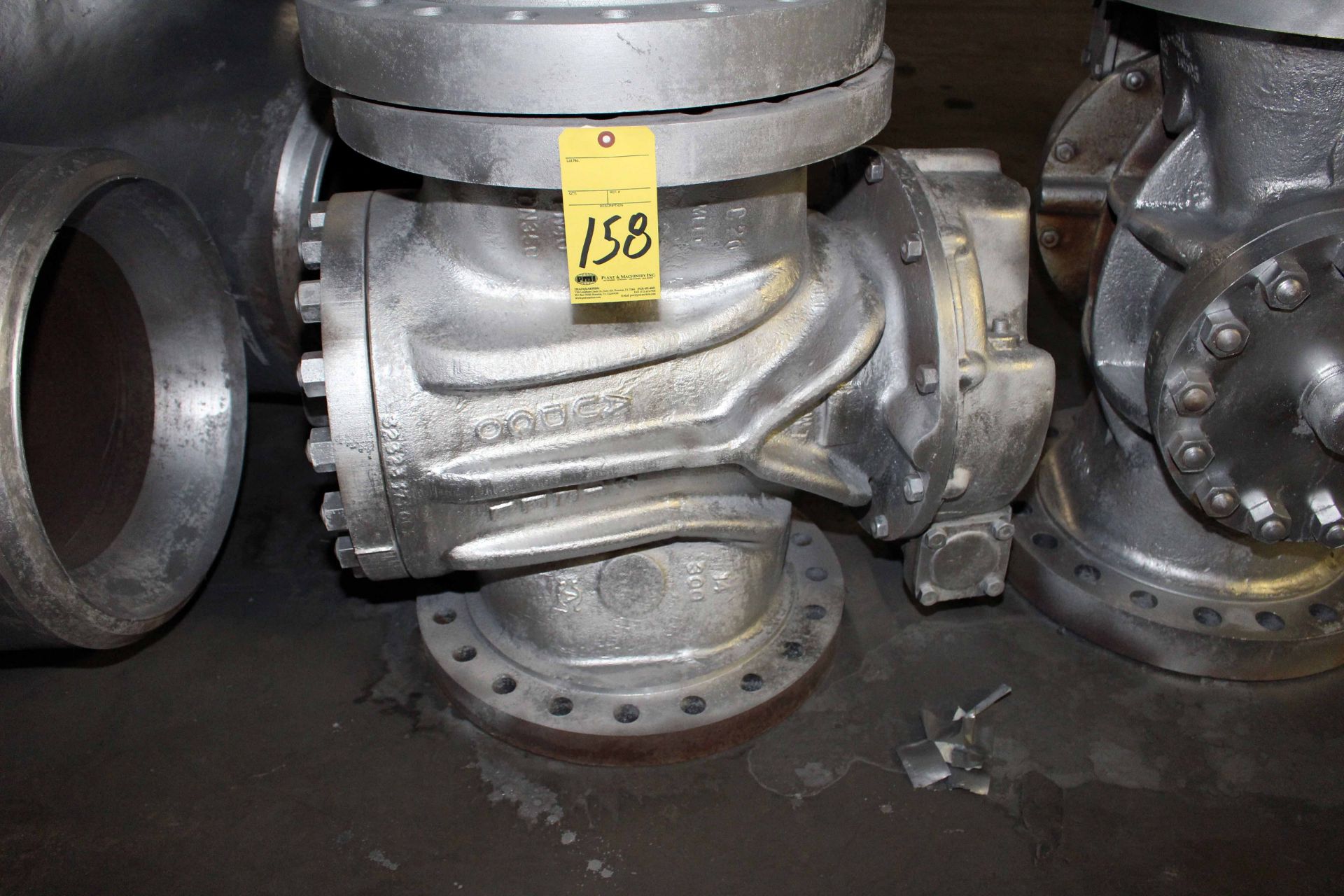 14", 600 LB. F/E RF PLUG VALVE GEAR OP., AUDCO