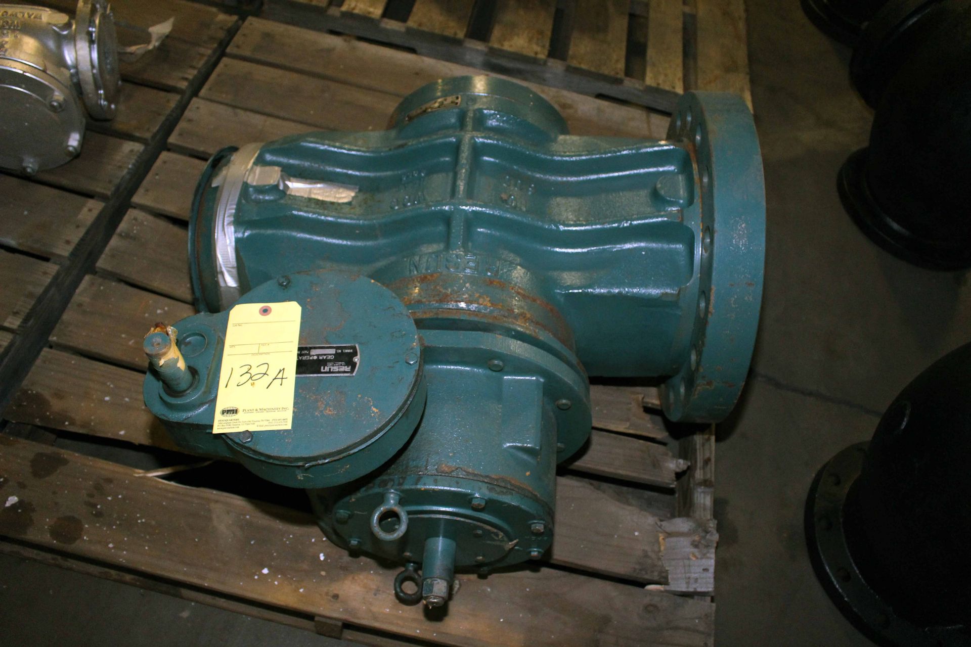 10", 600 LB. F/E BW PLUG VALVE, RESUN