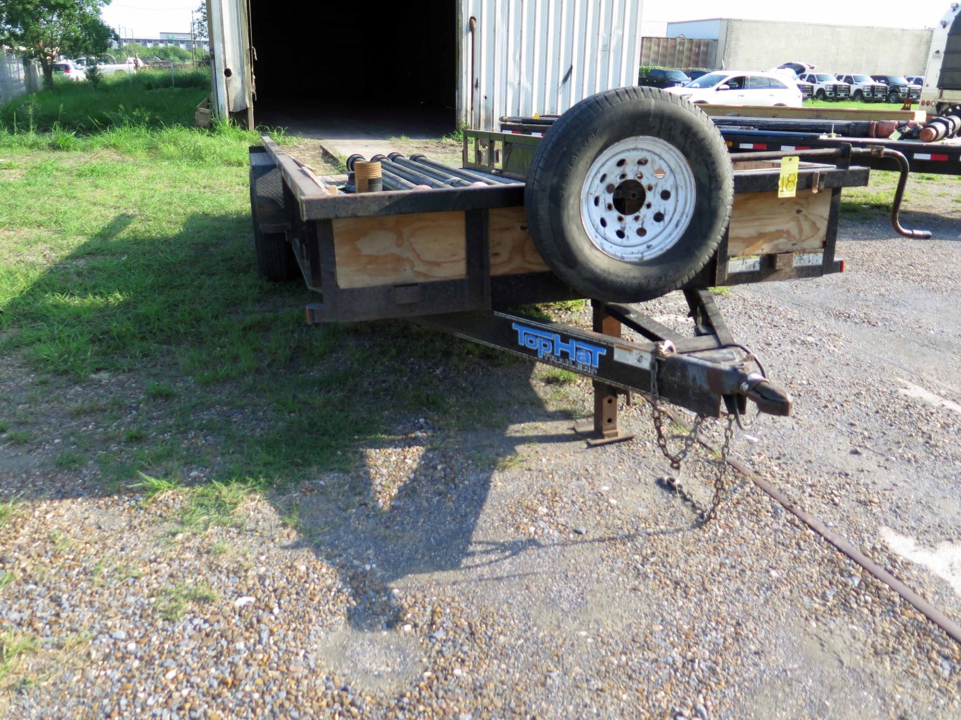 TRAILER, TOPH 28', new 2011, tandem axle, TX Lic. No. 4029224, VIN 4R7BU2023BT108014 (delayed - Image 4 of 6