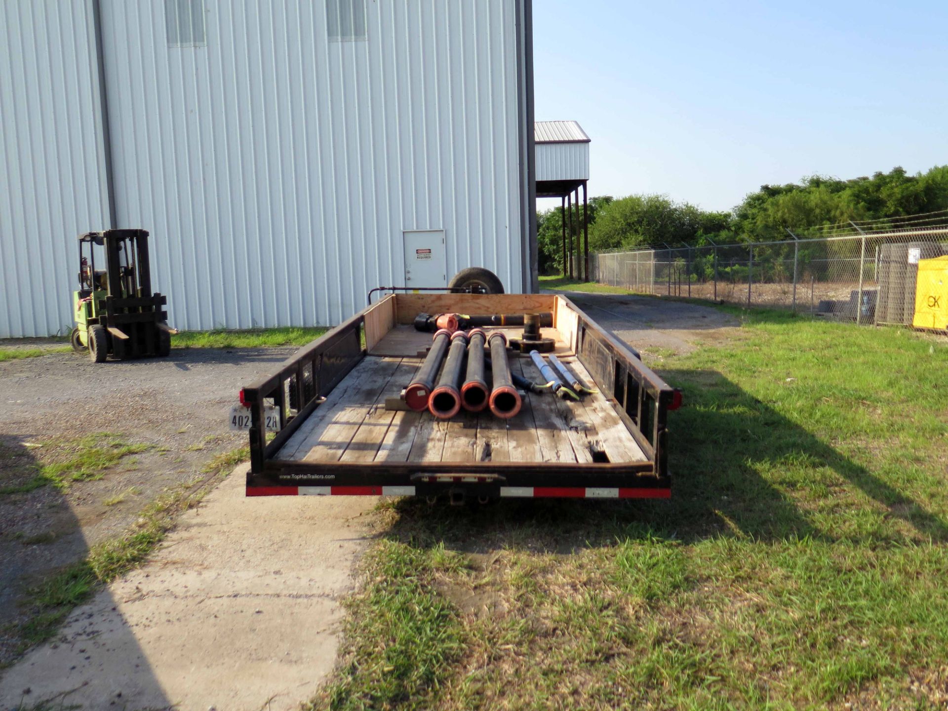 TRAILER, TOPH 28', new 2011, tandem axle, TX Lic. No. 4029224, VIN 4R7BU2023BT108014 (delayed - Image 2 of 6