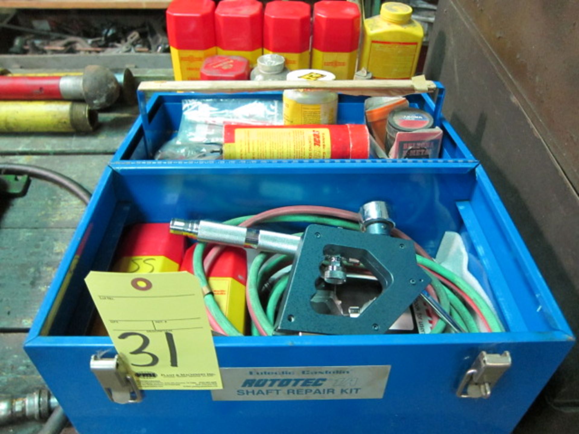 SHAFT REPAIR KIT, EUTECTIC & CASTOLIN MDL. ROTOTEC 1A